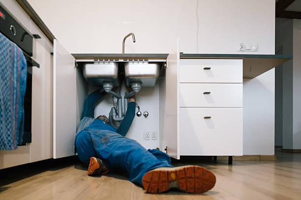 Professional Plumbing technician working in Williamston, MI